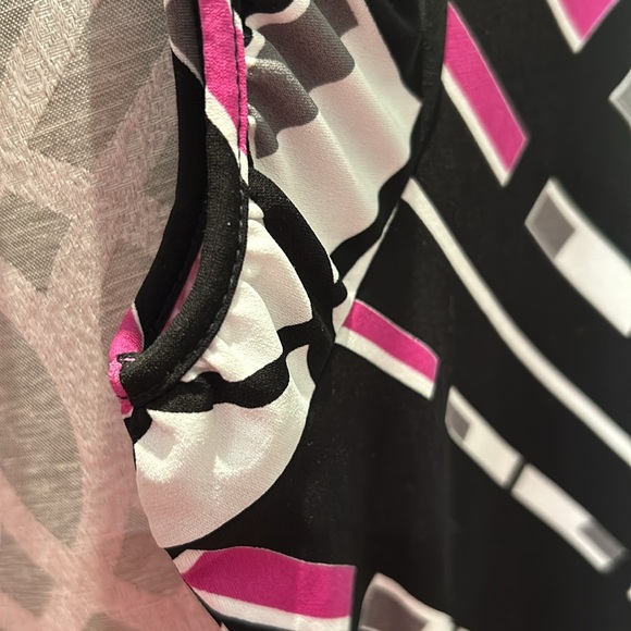 Worthington Women Multicolor Shirt Size XL Stretch - Picture 4 of 6